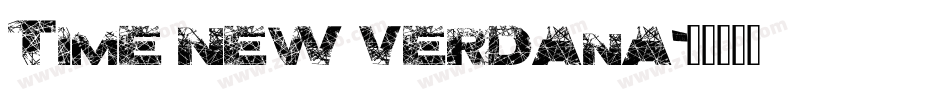 Time New verdana字体转换